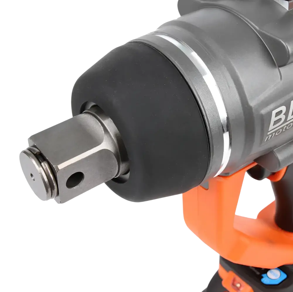 Black and orange robota dc-biw18v iskevä akkumutterinväännin metallisella kuusikulmaisella kärjellä