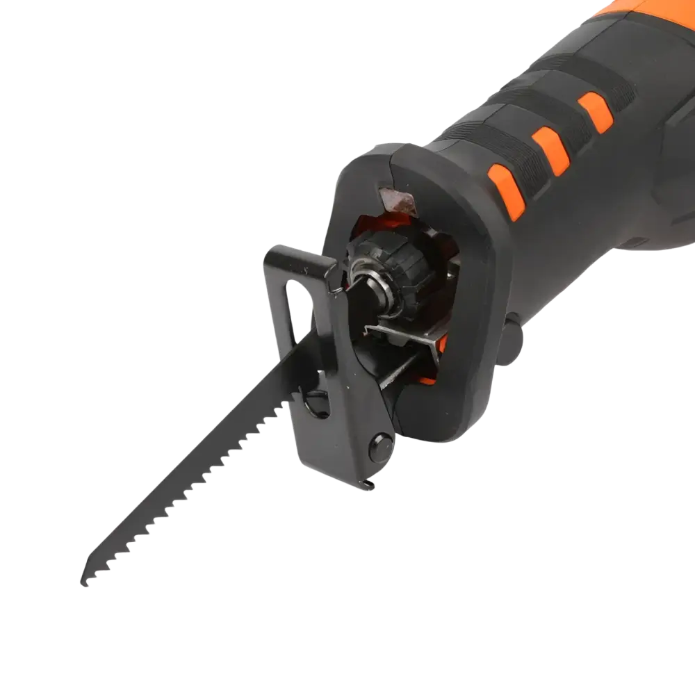 Robota dc-rps18v akkupuukkosaha musta-oranssi langaton saha metallisella sahaterällä