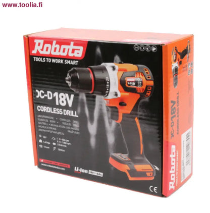 Robota DC-D18V akkuporakone 13mm istukalla runko