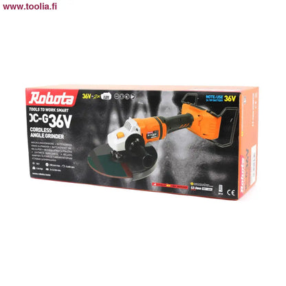 Robota DC-G36V sladdlös vinkelslip 230 mm, ram