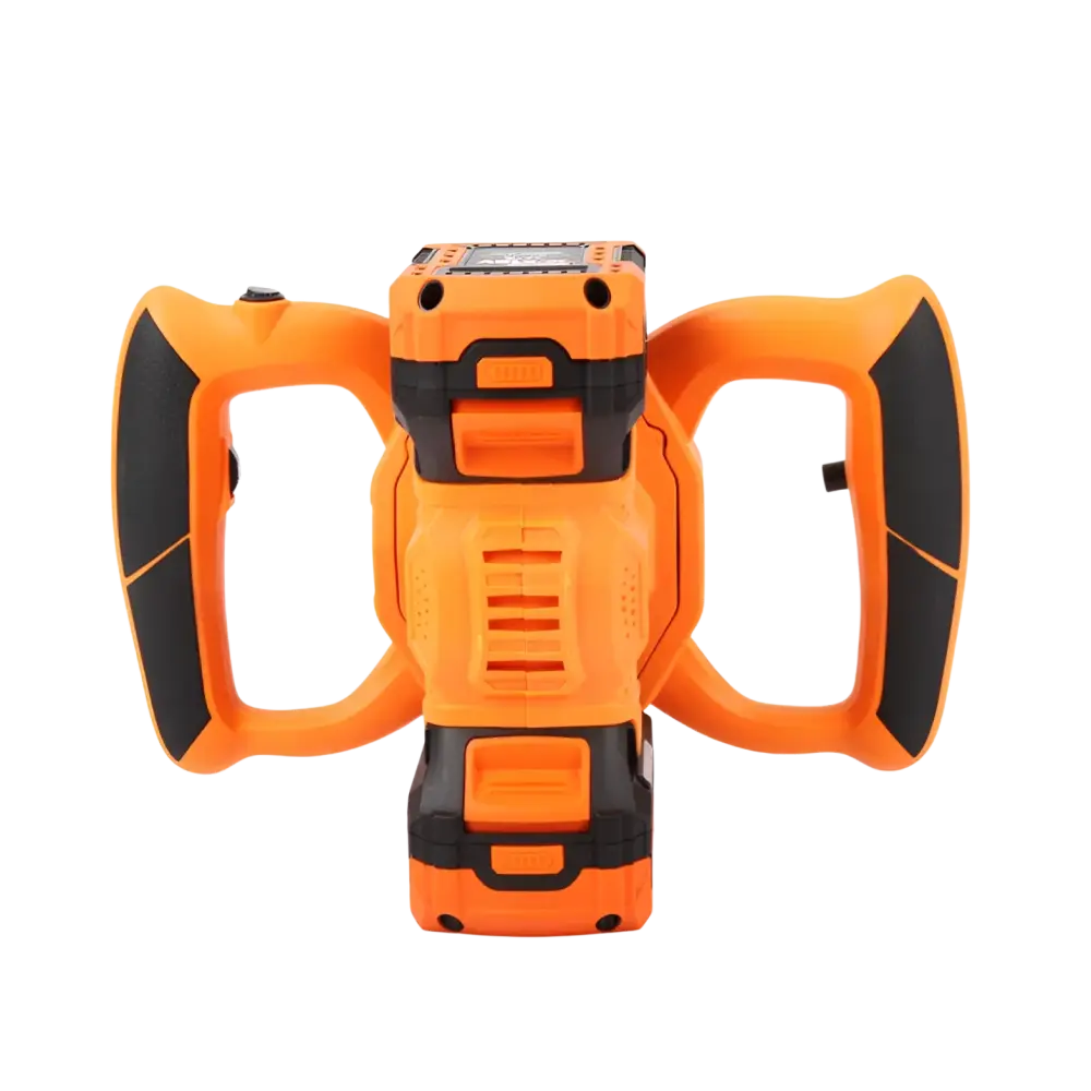 Robota dc-iq36v sähköväännin jääkairaan oranssi mustilla ergonomisilla kahvoilla tehdä kairaamisesta nopeaa
