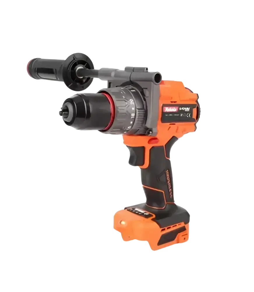 Robota dc-it218v 18v akkuporakone oranssi musta teksturoitu kahva ja rungolla