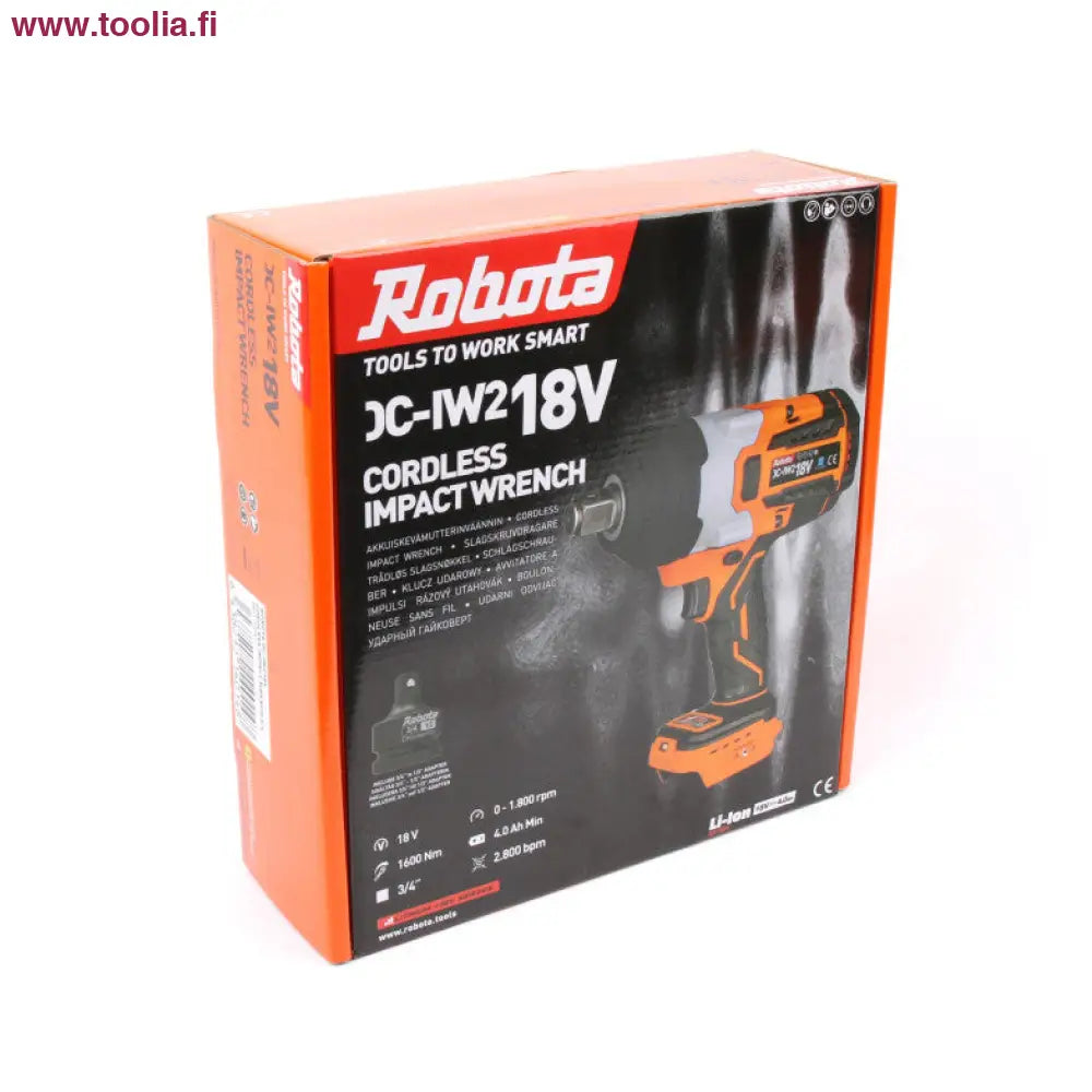 Robota DC-IW218V cordless impact wrench 3/4"