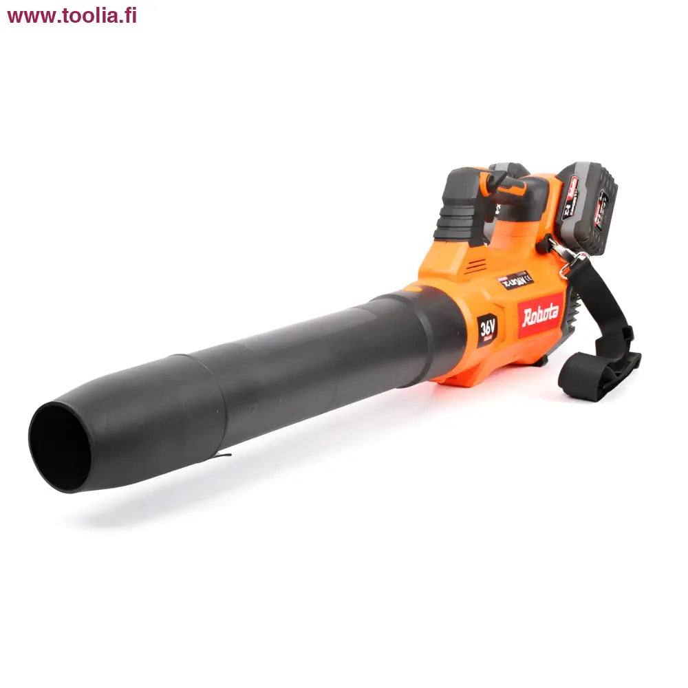 Tehokas Robota DC-LB36V akkulehtipuhallin, 36V oranssi-musta