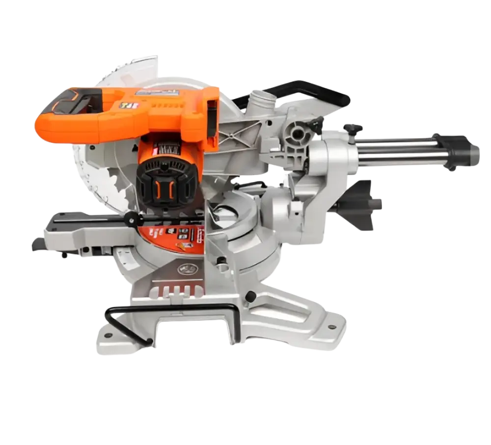 Orange ja hopeanvärinen robota dc-m18v akkuliukujiirisirkkeli 210mm tehokkaaseen sahaukseen helppo viedä