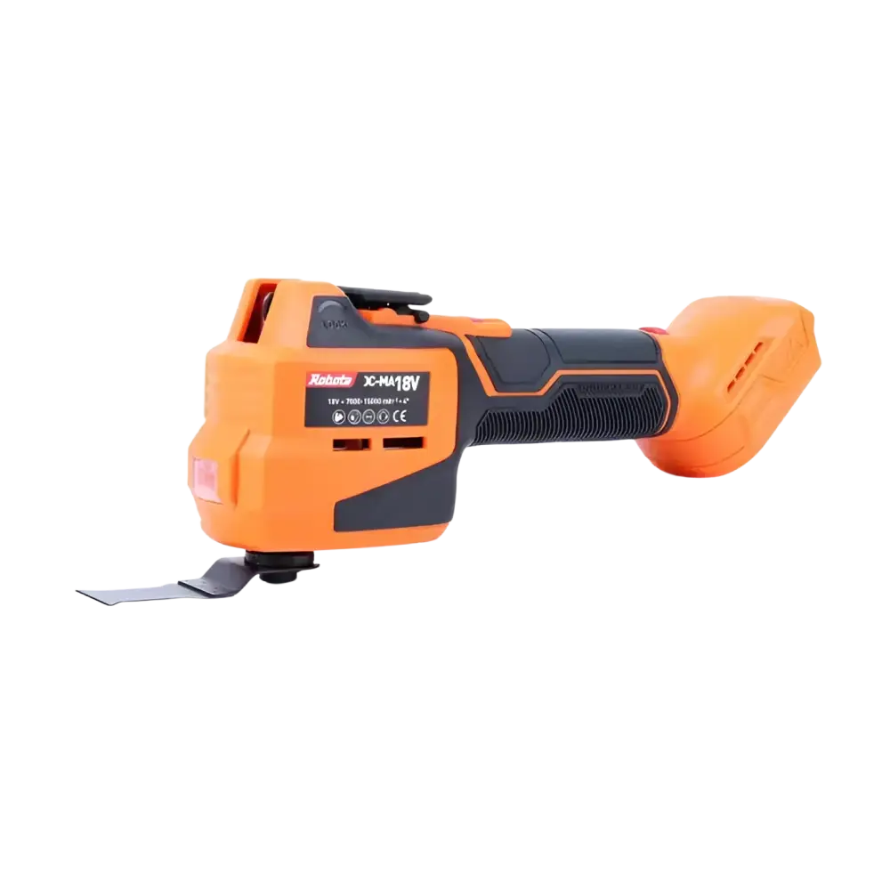 Robota dc-ma18v akkumonitoimityökalu runko oranssi musta kobalt xc-m18v akkutyökalu teksturoitu kahva