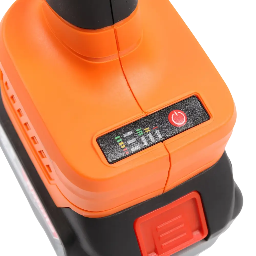 Oranssi ja musta robota dc-mt18v monipuolinen akkukäyttöinen monitoimityökalu led-akkuindikaattorilla