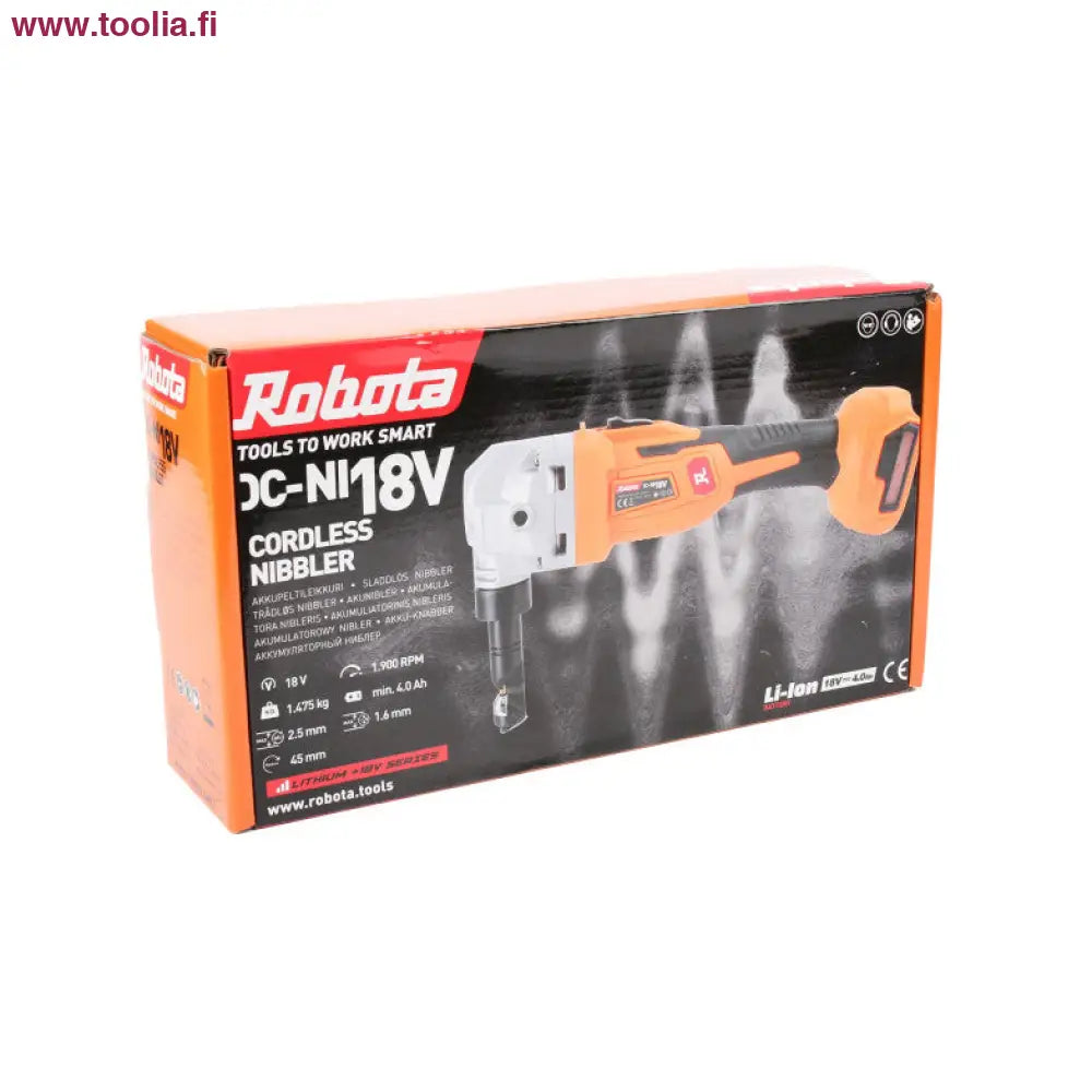 Robota DC-NI18V sladdlös plåtskärare, ram