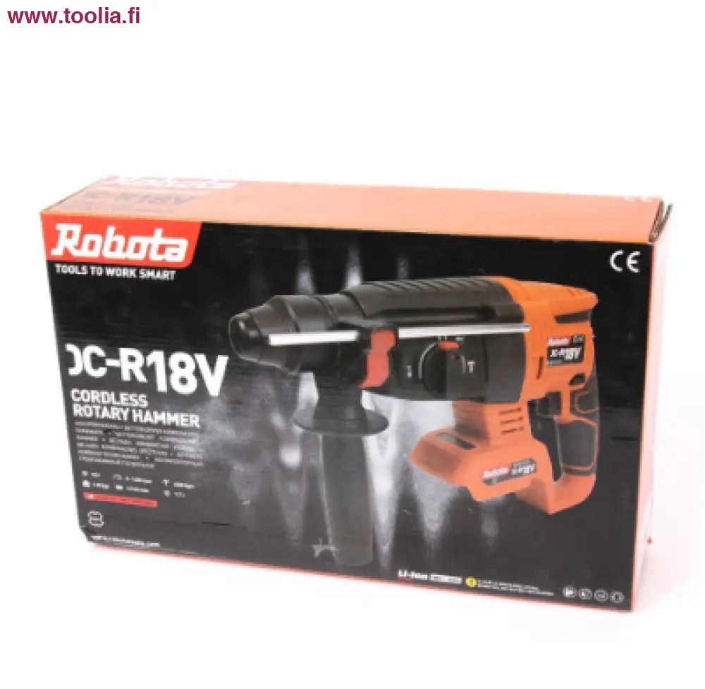 Robota DC-R 18V akkuporavasara SDS+ runko