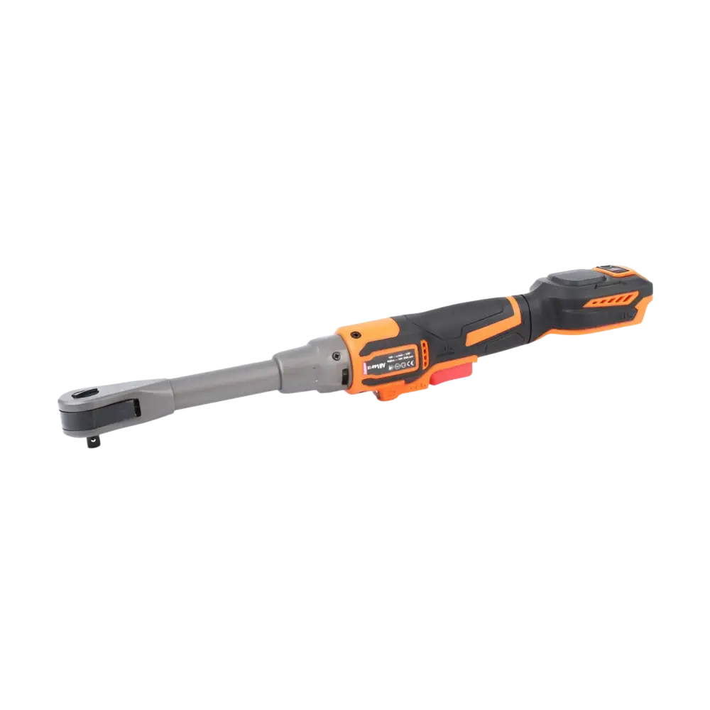 Robota DC-RB18V akkuräikkä 3/8” oranssi musta cordless avain harmaa metallinen akseli led-työvalo helpottaa työskentelyä