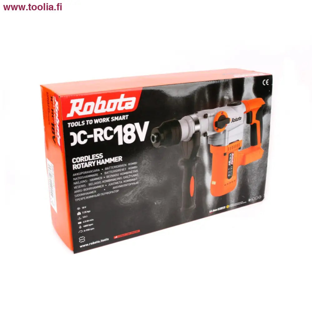 Robota DC-RC18V akkuporavasara