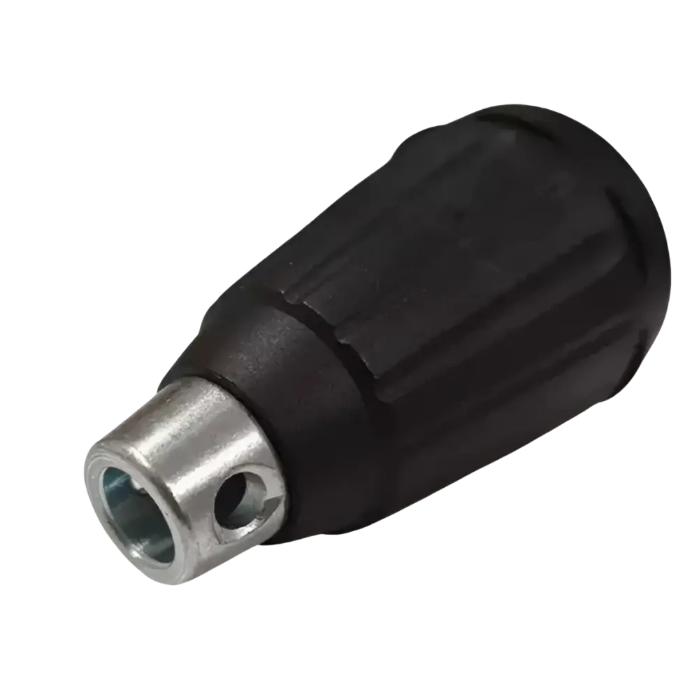 Robota dc-scr18v runko akkunauharuuvinväännin mustalla kumipinnalla ja hopeanvärisellä metallisella hahlolla makita lxt 18v