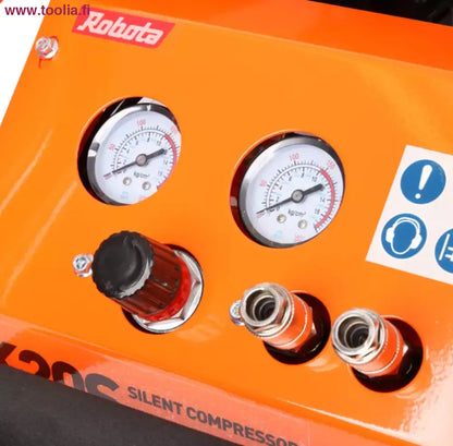 Robota kompressori K20S 20l 1500 W hiljainen