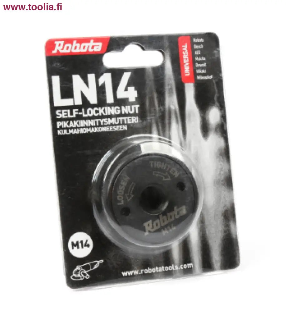 Robota LN14 pikakiinnitysmutteri kulmahiomakoneeseen