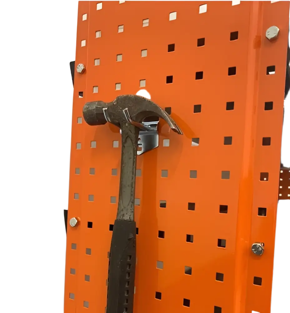 Robota reikälevykaksoispiikki dh5 50mm 5 kpl pussi sisältää metallisen pään ja mustan kumikahvan naulavasaran