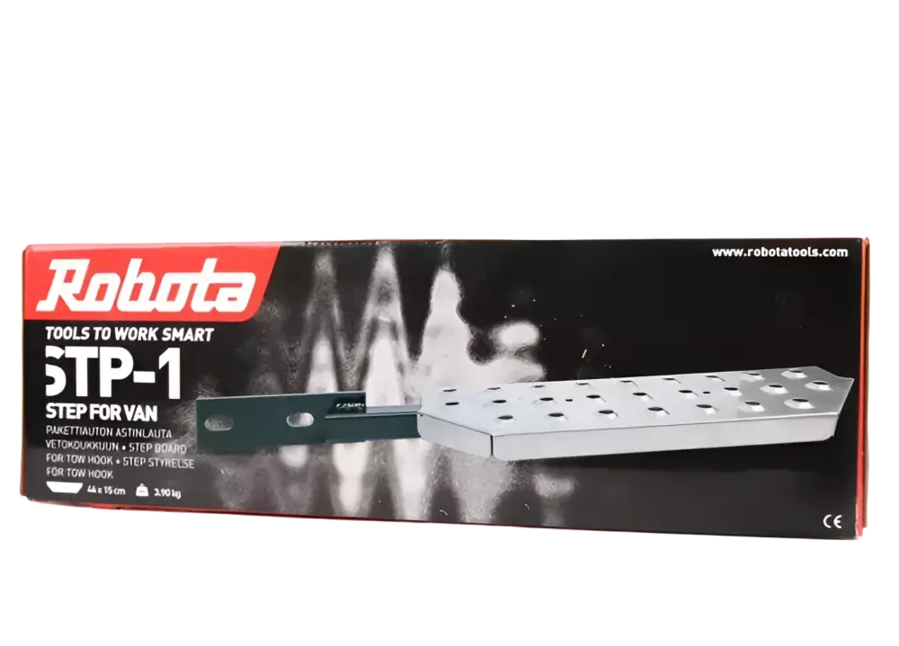 Robota stp-1 pakettiauton rst astinlauta vetokoukkuun metallinen työkalu kätisyys molemmille puolille