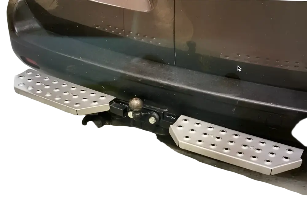 Silver metallic robota stp-1 rst astinlauta molemmille puolille takapuskurissa kätisyys molemmille puolille