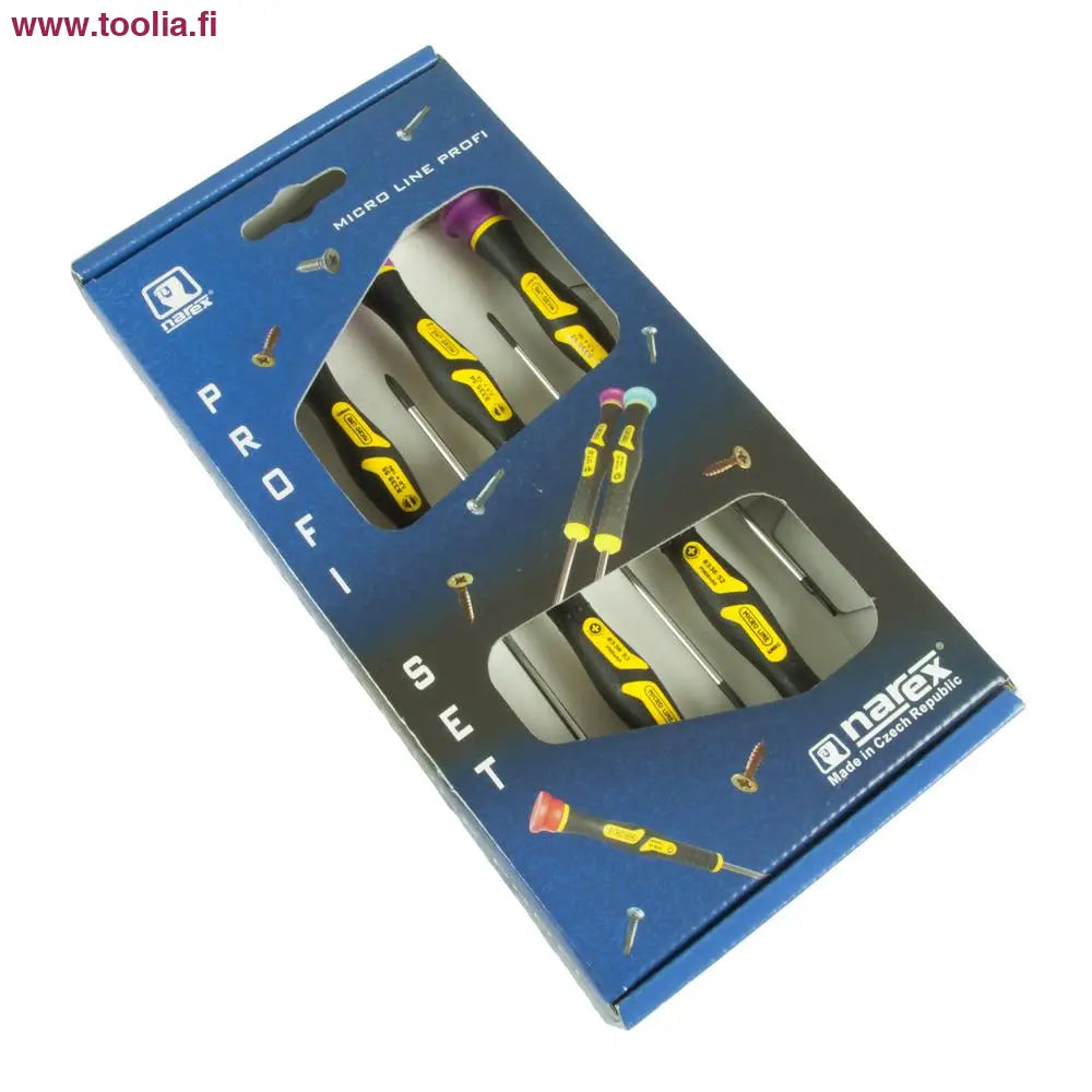 Ruuvimeisselisarja Narex Micro Line Profi|mix