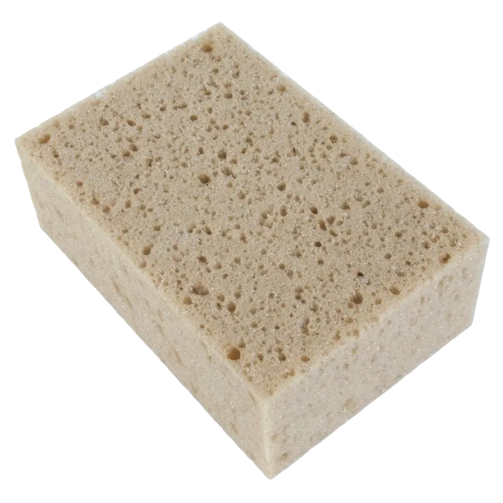 Beige pehmeä pesusieni schwan kaakelisieni 562016 jossa huokoinen ja teksturoitu pinta