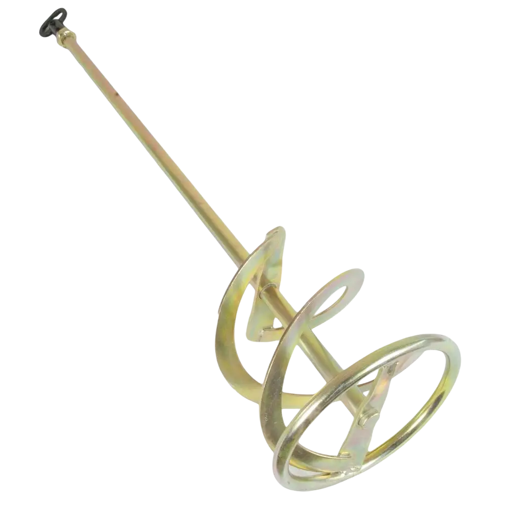 Schwan laastinsekotin m14 pro 140x600 mm kultainen metallinen sekoituskiinnike kierteellisillä spiraaliterillä