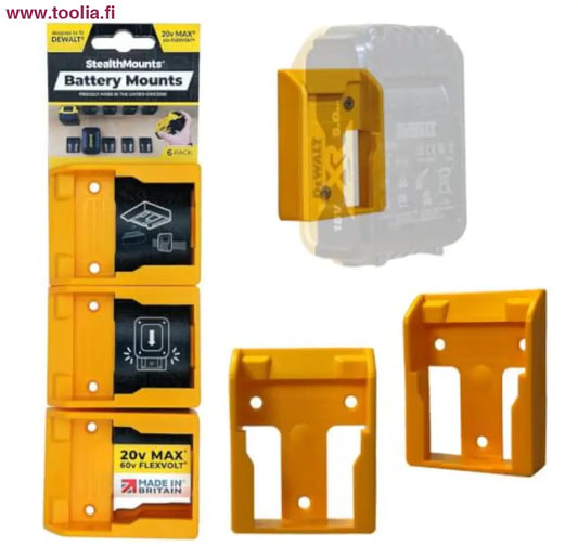 StealthMounts akunpidike DeWalt XR 6kpl