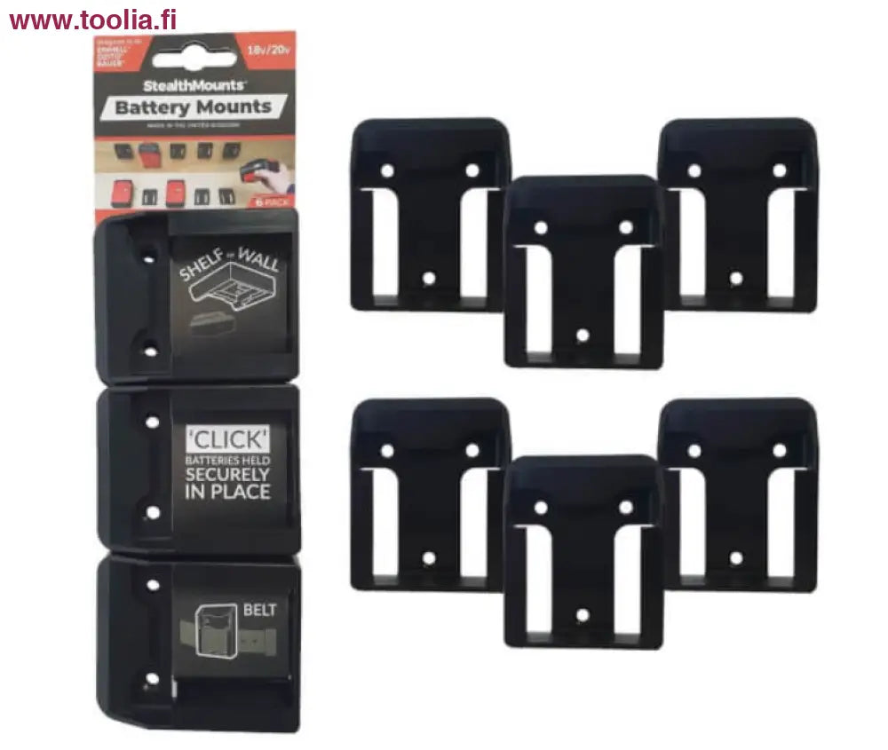 StealthMounts akunpidike Einhell/Ozito 18v 6kpl