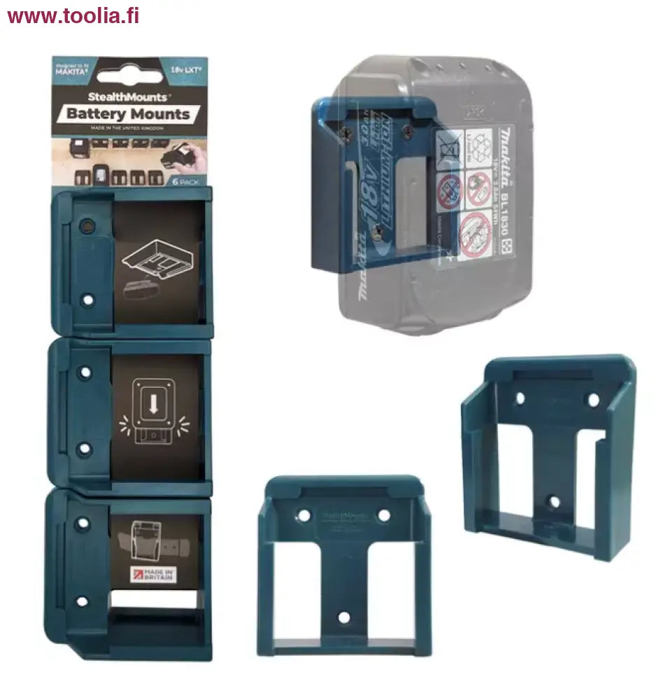 StealthMounts akunpidike Makita 18v LXT 6kpl
