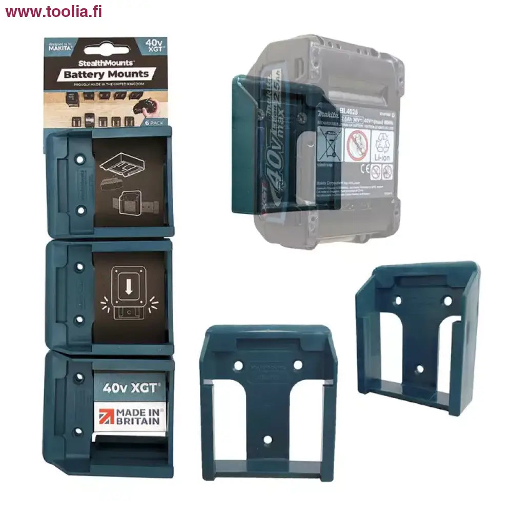 StealthMounts akunpidike Makita 40v XGT 6kpl