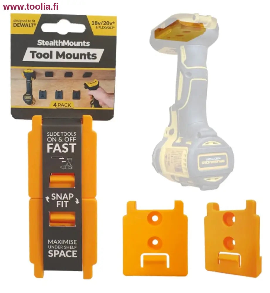 StealthMounts koneenpidike DEWALT rungolle 4kpl