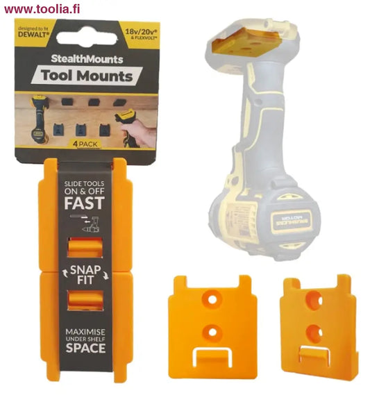 StealthMounts koneenpidike DEWALT rungolle 4kpl