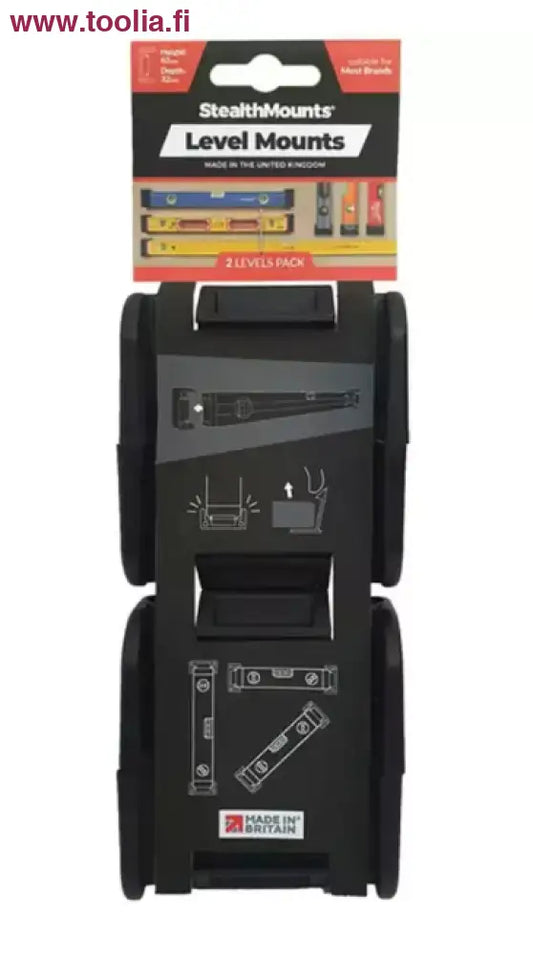 StealthMounts pidikkeet kahdelle vatupassille