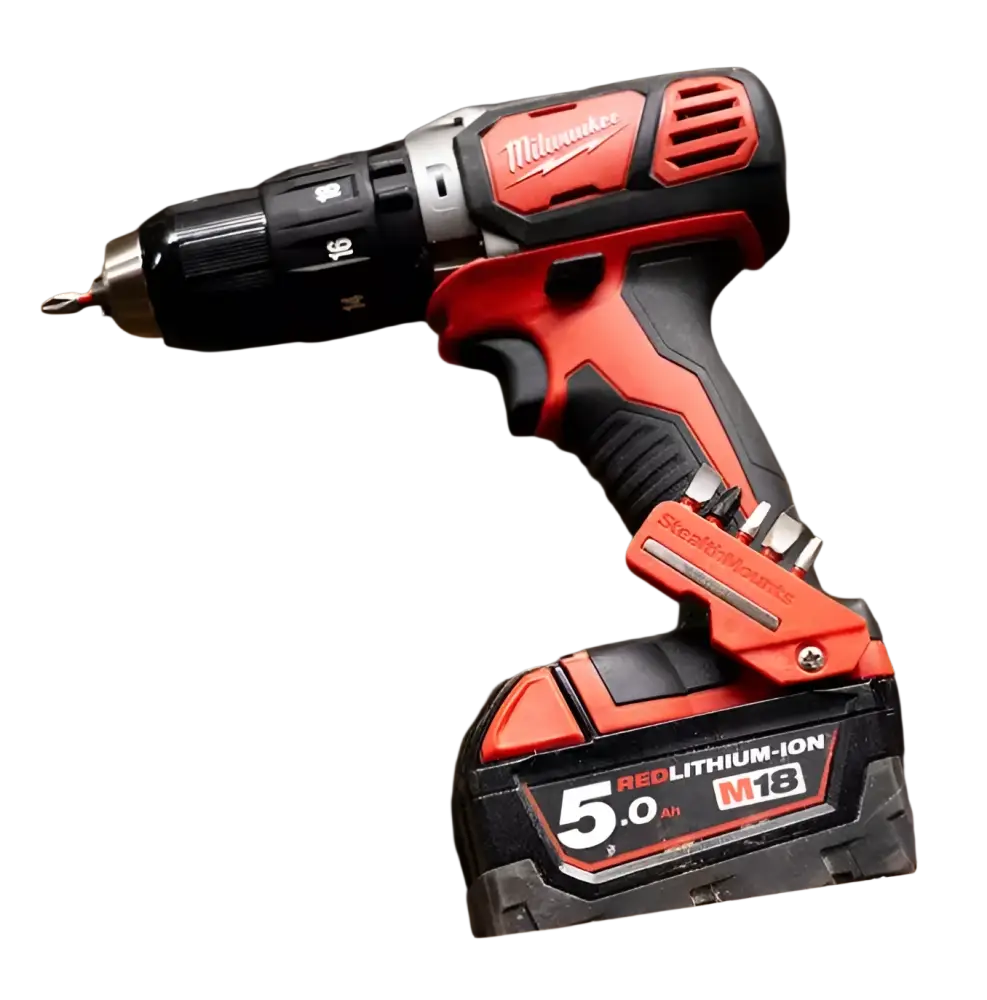Stealthmounts red 45 magneettipidike kärjille milwaukee m18 sarjan 2kpl punainen musta valmistettu isossa-britanniassa