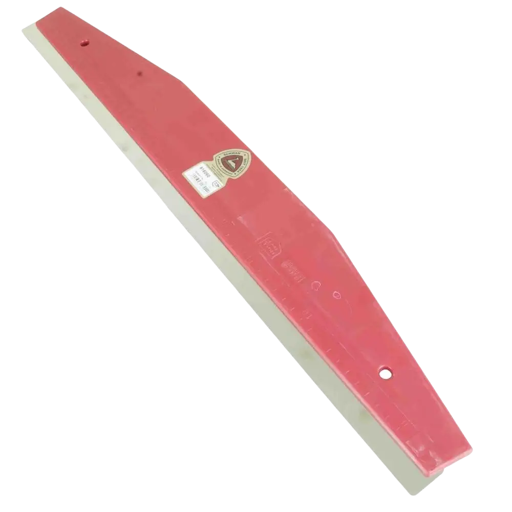 Punainen muovikahvainen metalliteräinen tapettiviivain schwan 60 cm tehokkaaseen tapetointiin
