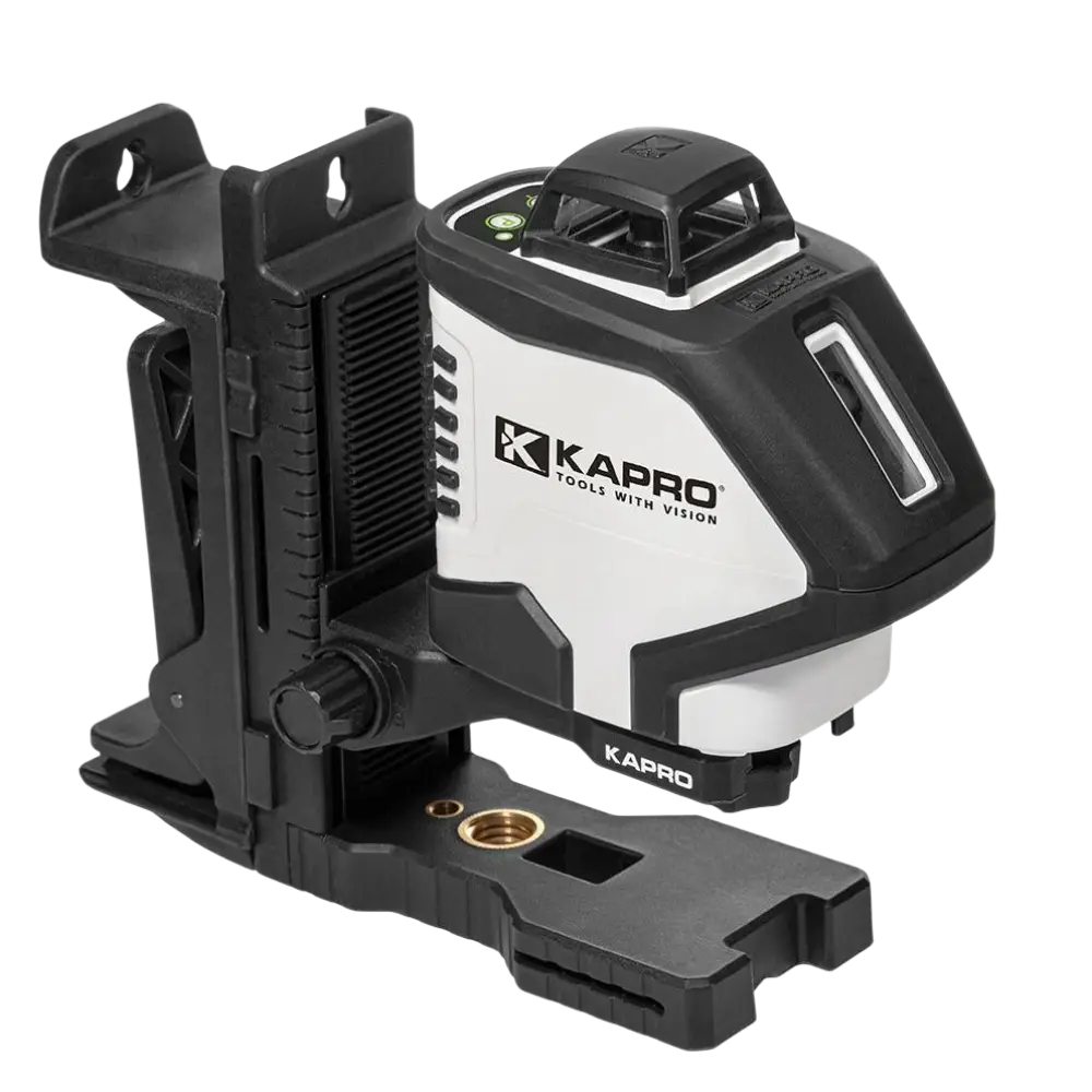 Black and white kapro 962g laserveco ip65-luokitus suojaa pölyltä tasolaser vihreällä laserilla ergonomisella muotoilulla