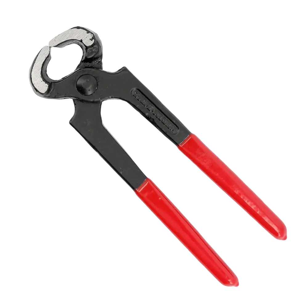 Vorel hohtimet 180 mm musta kynsipihdit punaisilla kahvoilla päällystetty pvc-materiaalilla kiinnikkeiden irrottamiseen