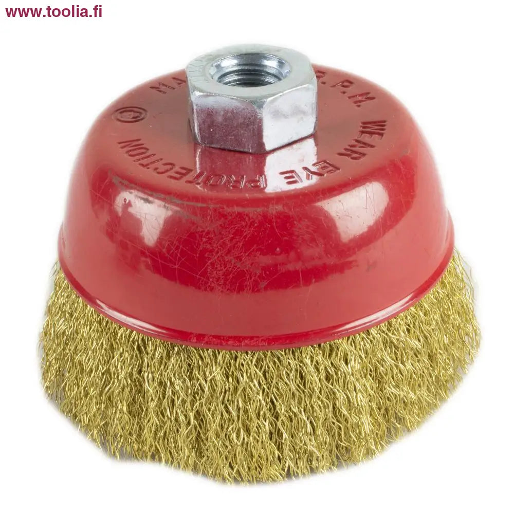 Vorel Kuppiharja M14 75 mm messinki|