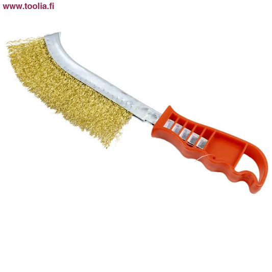 Vorel Teräsharja messingöity|muovikahvalla