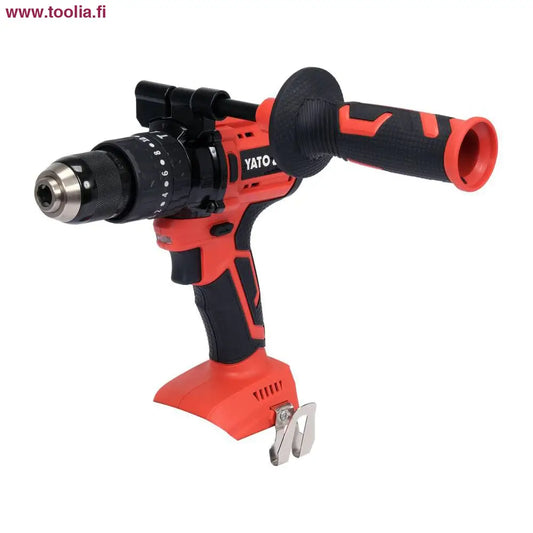 Yato Akkuiskuporakone 18V 75Nm   hiiliharjaton moottori runko|Yato Akkuiskuporakone 18V 75Nm sivusta|Yato Akkuiskuporakone 18V 75Nm myyntipakkaus|Yato Akkuiskuporakone 18V 75Nm kara|Yato Akkuiskuporakone 18V 75Nm valo|Yato Akkuiskuporakone 18V 75Nm takaa