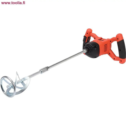 Yato Akkulaastinsekoitin 18V runko|Yato 18V akkulaastinsekoitin sivulta|Yato 18V akkulaastinsekoitin kahva