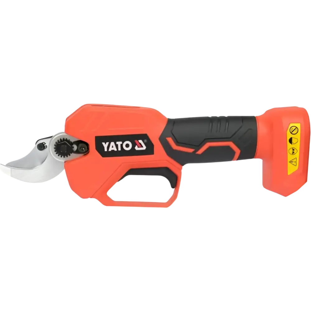 Orange ja musta yato yt-828377 18v akkuoksasakset metalliterällä tarkkaan leikkausta minuutissa