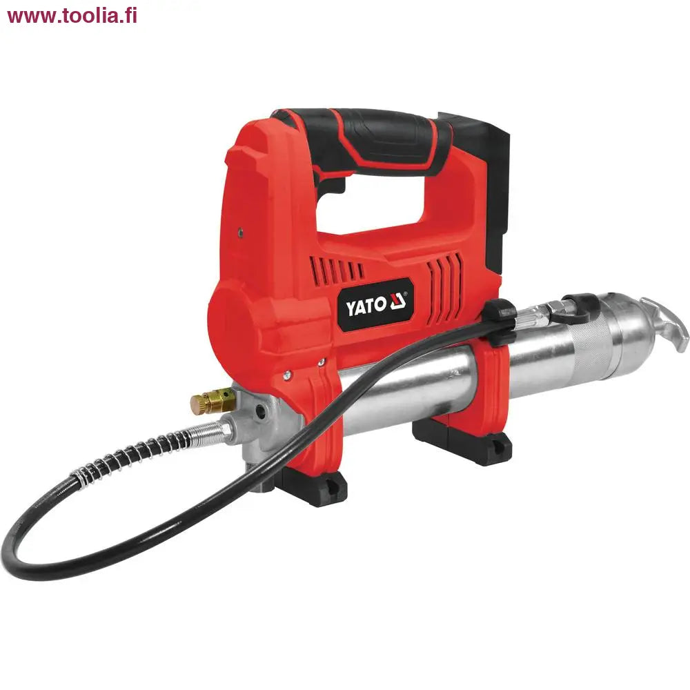 Yato Akkurasvaprässi 18V 620 bar runko|Yato Akkurasvaprässi 18V 620 bar runko sivulta|Yato Akkurasvaprässi 18V 620 bar runko kuvituskuva|Yato Akkurasvaprässi 18V 620 bar runko myyntipakkaus|Yato Akkurasvaprässi 18V 620 bar runko letkun kiinnitys|Yato Akkurasvaprässi 18V 620 bar runko|Yato Akkur asvaprässi 18V 620 bar runko etuviistosta