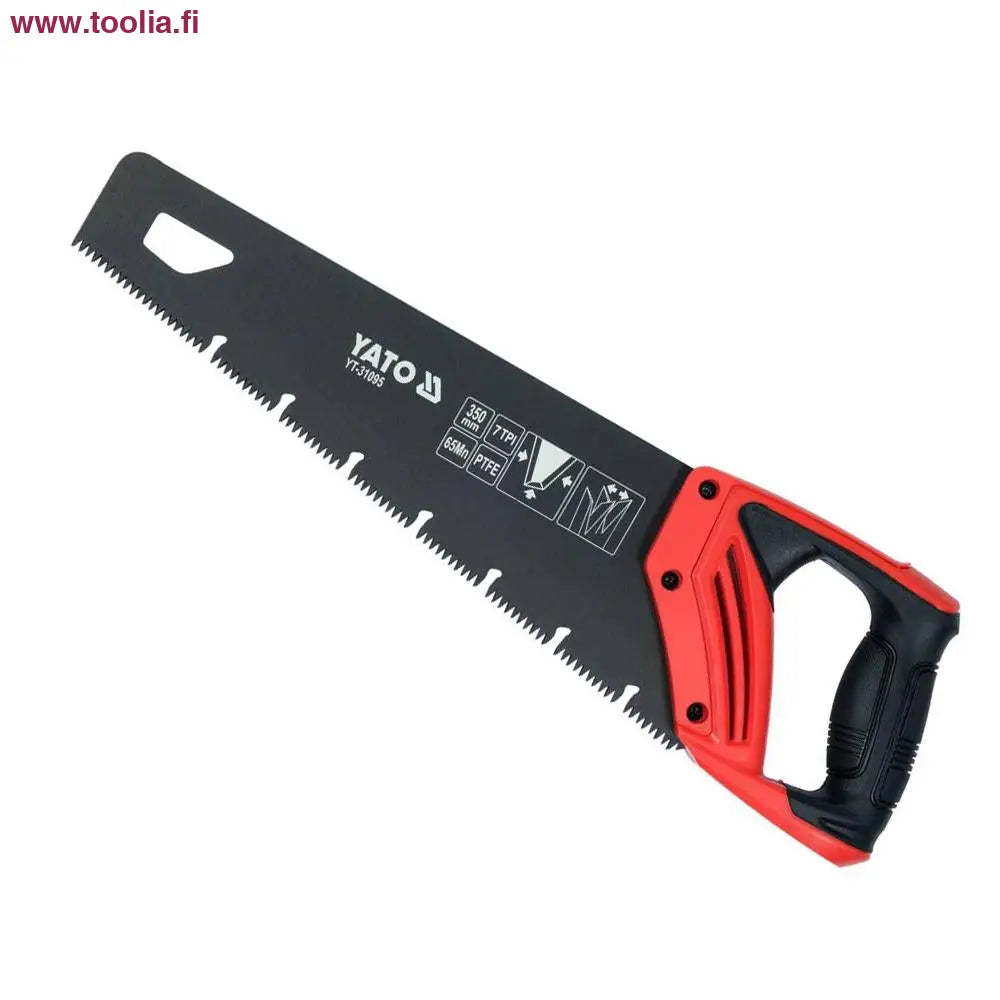 Yato Käsisaha 350 mm PTFE 2K kahvalla|Yato käsisahan terä|Yato käsisaha suojalla|Yato käsisahan kahva|Yato käsisaha pakkaus