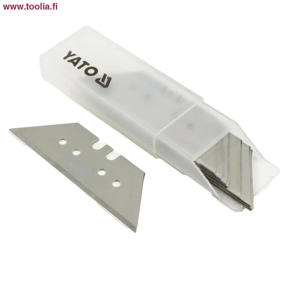 Yato Mattopuukon varaterä SK5    10 kpl|Yato Mattopuukon Varaterä teräst|Yato Mattopuukon Varaterä yksittäinen terä|Yato Mattopuukon Varaterä myyntipakkaus