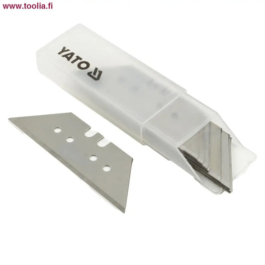 Yato Mattopuukon varaterä SK5    10 kpl|Yato Mattopuukon Varaterä teräst|Yato Mattopuukon Varaterä yksittäinen terä|Yato Mattopuukon Varaterä myyntipakkaus