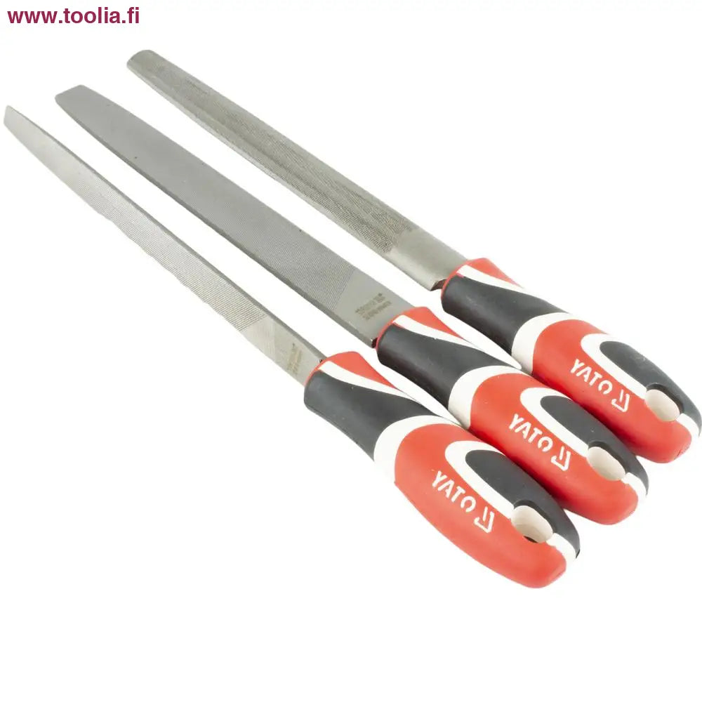 Yato Metalliviilasarja 250 mm|3-osaa|komponenttikahvoilla|