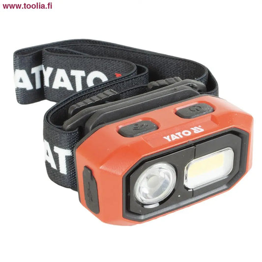 Yato Otsalamppu 480 LM|ladattava 1400 mAh IP54|||