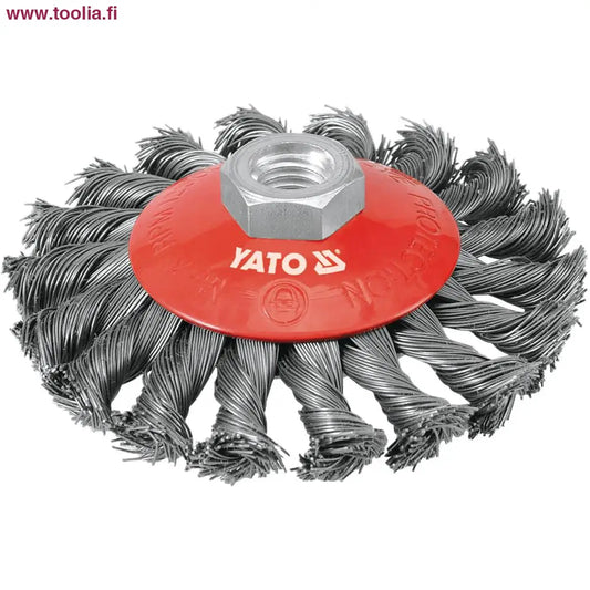 Yato Pyöröharja M14 100 mm RST punottu|Yato Pyöröharja M14 100 mm RST punottu myyntipakkaus