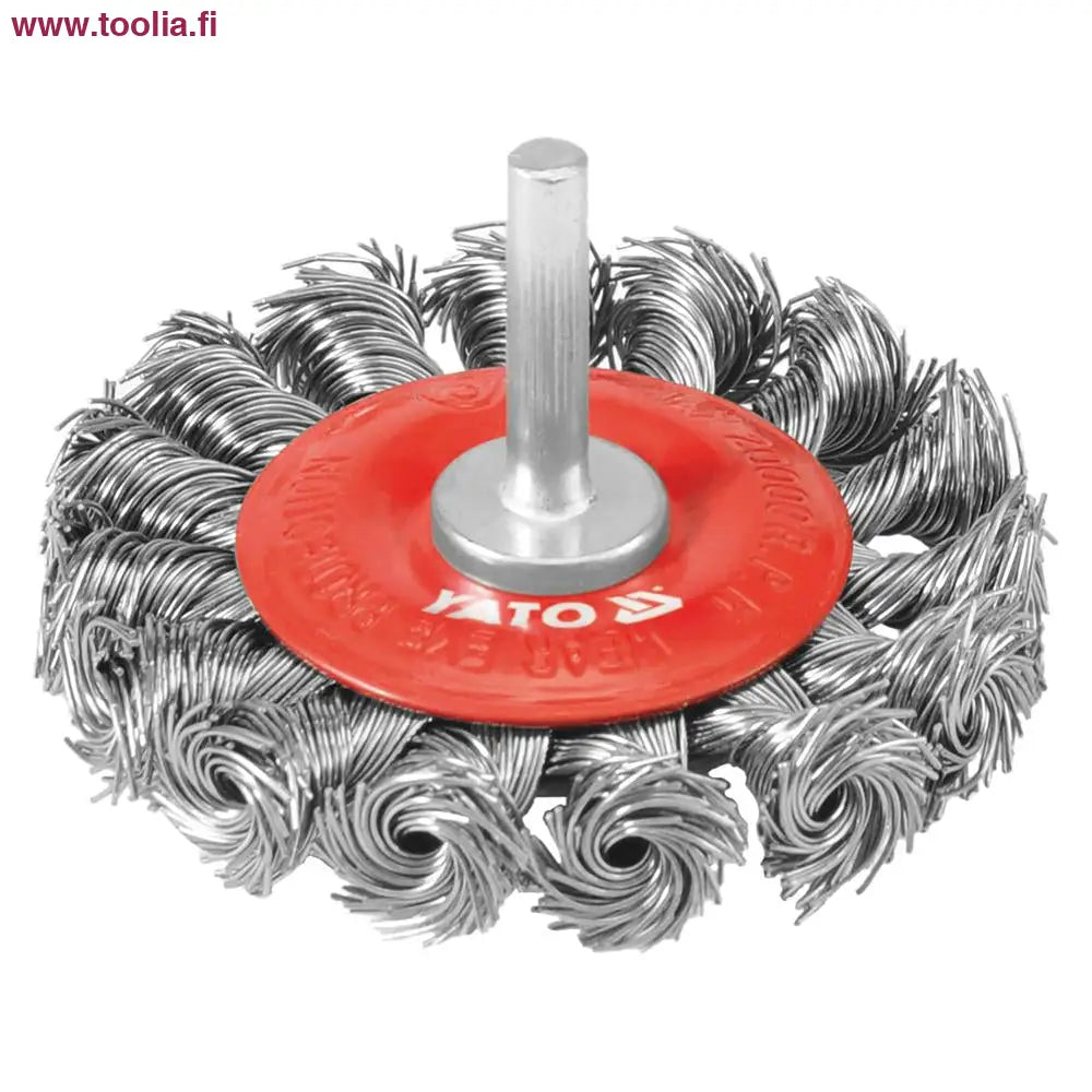 Yato Pyöröharja M6 100 mm RST punottu|Yato Pyöröharja M6 100 mm RST punottu myyntipakkaus