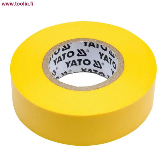 Yato Sähköteippi 19 mm x 20 m    0.13 mm keltainen