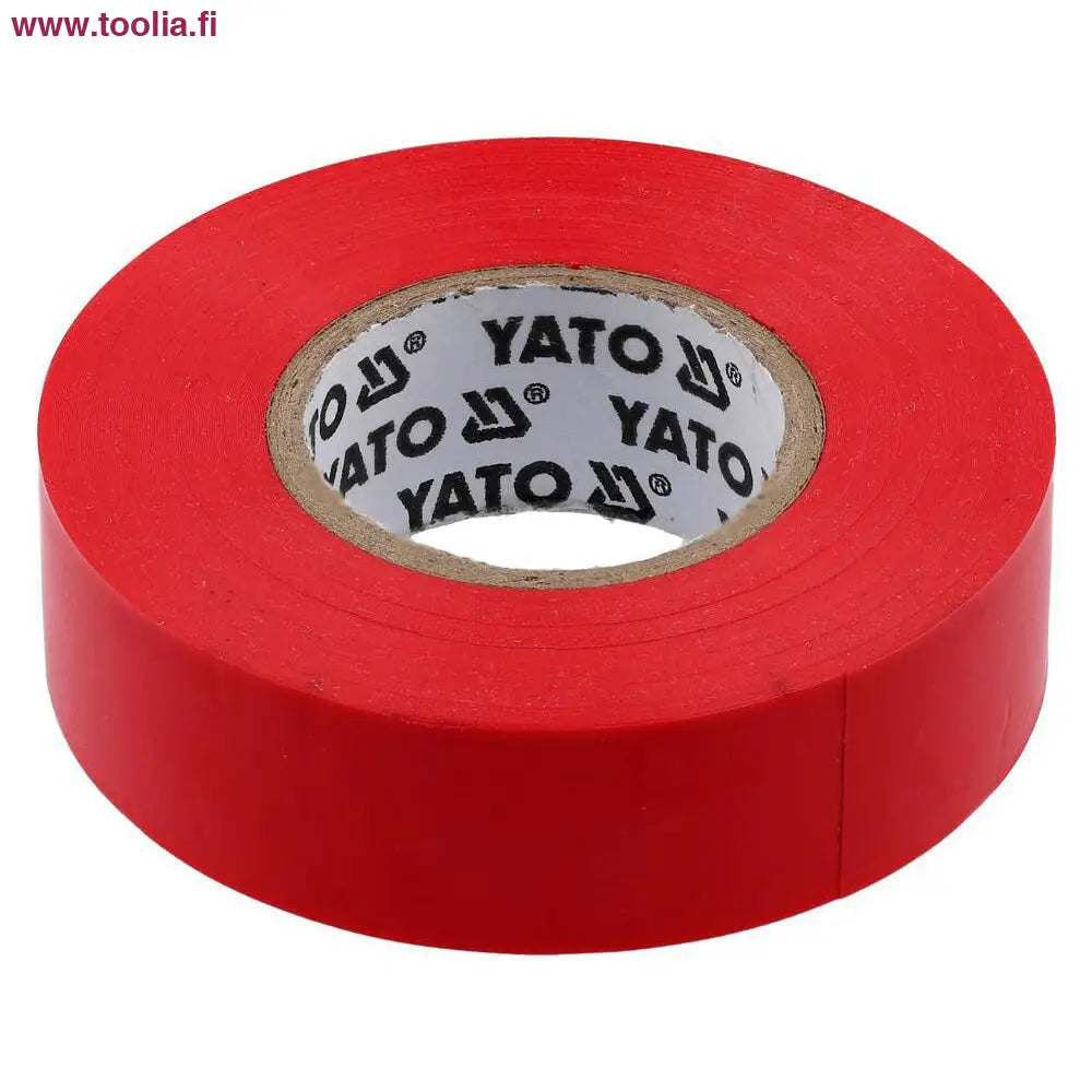 Yato Sähköteippi 19 mm x 20 m    0.13 mm punainen